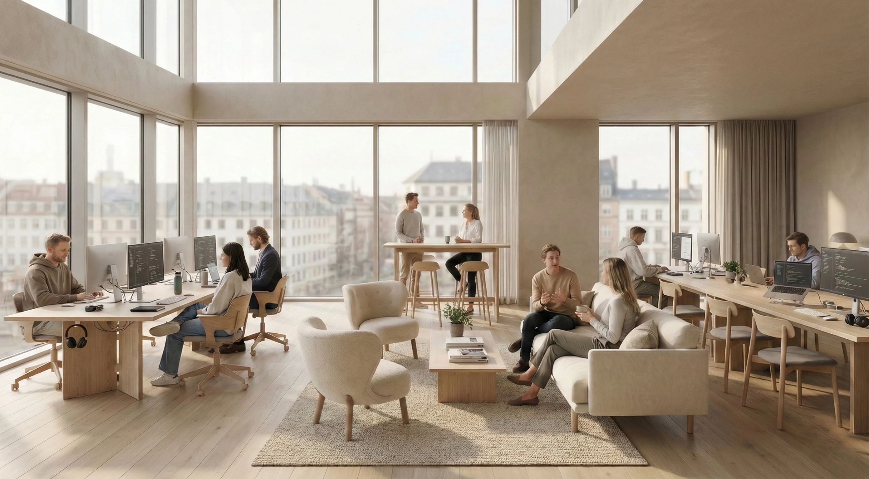 Moderner Arbeitsplatz